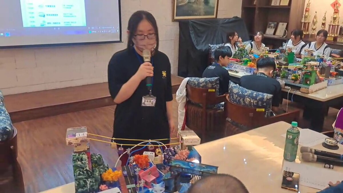 SQ08145 7永靖高工帶國中生玩出鐵道模型