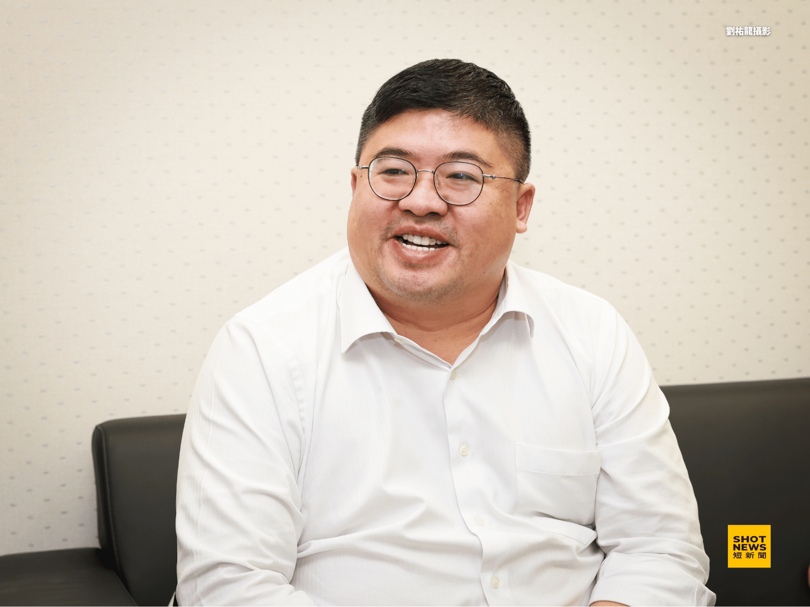 立法委員蔡易餘分享從政起點,是兩場「差一點」的敗仗。(攝影:劉祐龍)