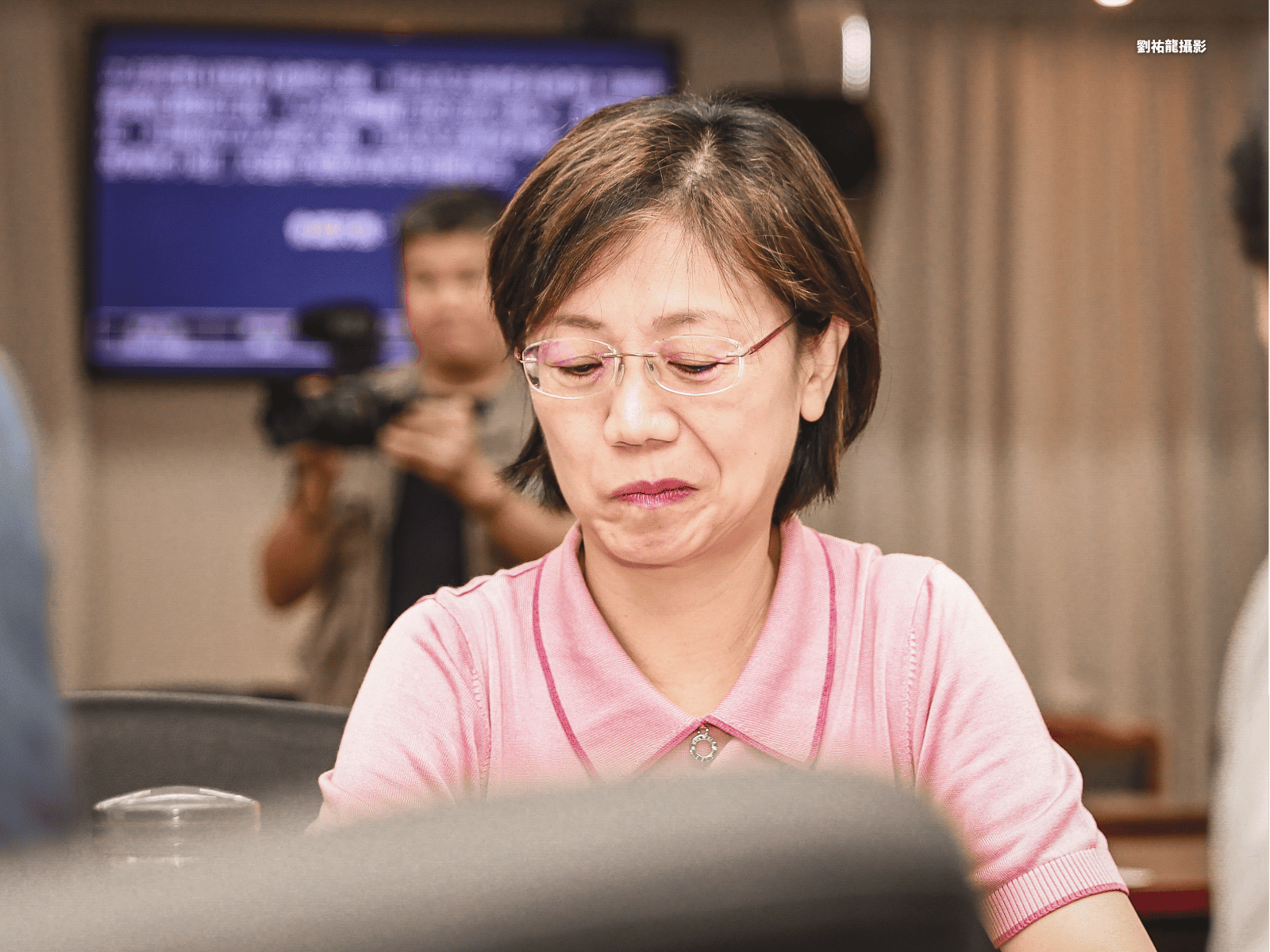 國民黨立法委員翁曉玲。(攝影:劉祐龍)