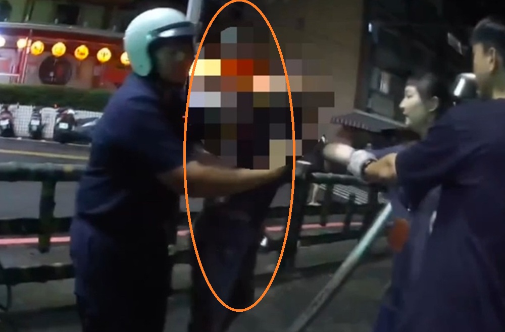 路倒男神情恍惚 警熱心關懷意外查獲喪屍煙彈 218 cnews204260817a13
