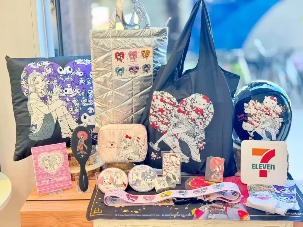 又恐怖又可愛！全店精品集點活動首度推出伊藤潤二x KITTY系列周邊