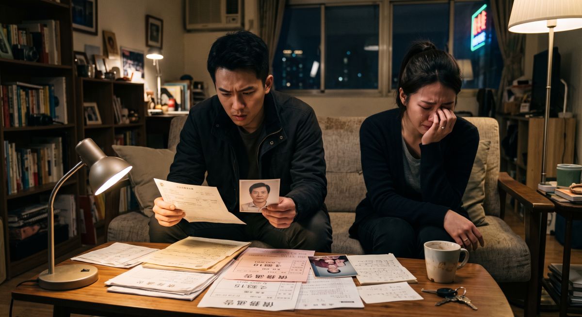 圖/近年婚前徵信的實務案例中,有不少調查的最終結果並非指向情感背叛,而是被查人因家庭債務、原生家庭問題,而選擇隱瞞並獨自處理。(AI生成,典範徵信有限公司提供)