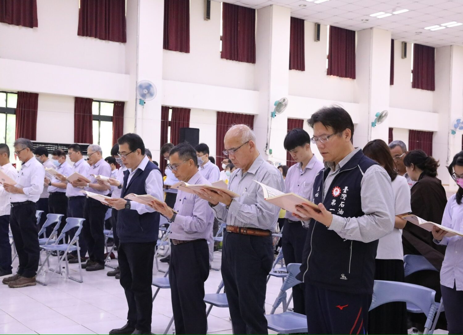 中油大林煉油廠舉行中元普渡祈福法會