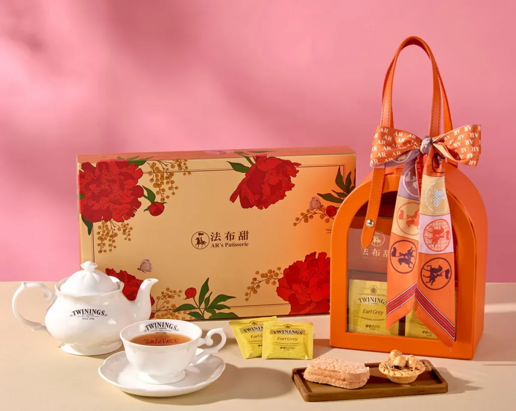 法布甜AR's Patisserie_法布甜品牌絲巾包禮盒與金旺禮盒
