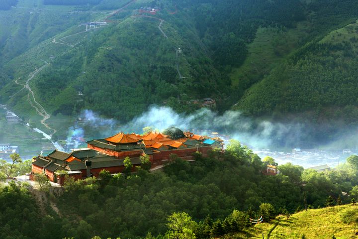 世界文化景觀遺產-五臺山。 圖:忻州文旅/提供