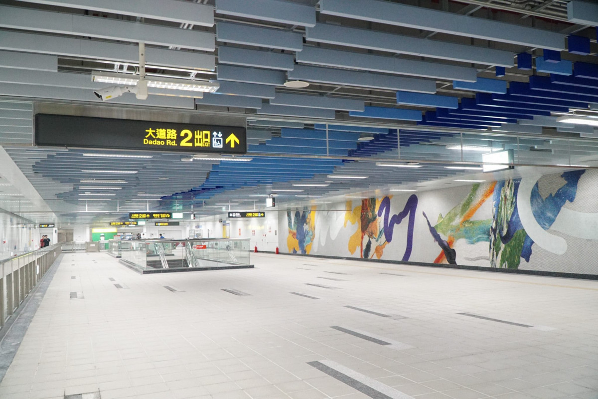 台北捷運信義線東延段廣慈／奉天宮站。（圖／台北大眾捷運股份有限公司）