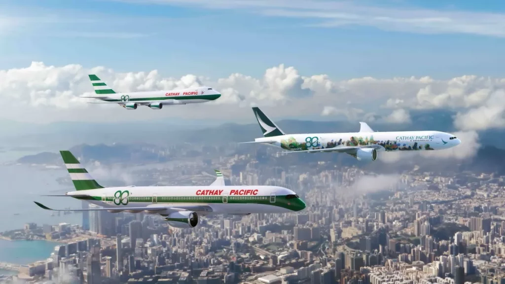 同心飛躍八十年!國泰航空重溫經典時代 啟航下一段精彩旅程
