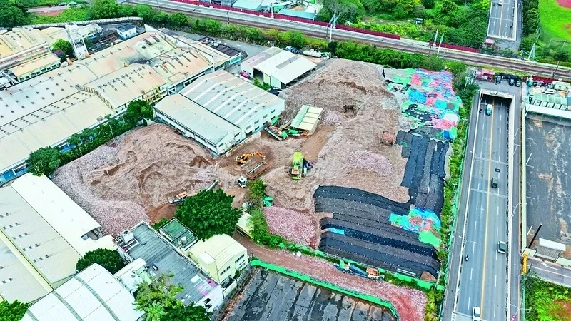軍方湖口訓練場土地竟成垃圾場!6公司聯手回填廢棄物遭求沒收13億