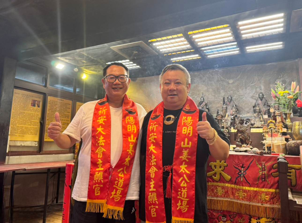 宣昶有點七星燈為父祈福 科技大老宣明智已清醒能動筆寫字 289 cnews207260821a05