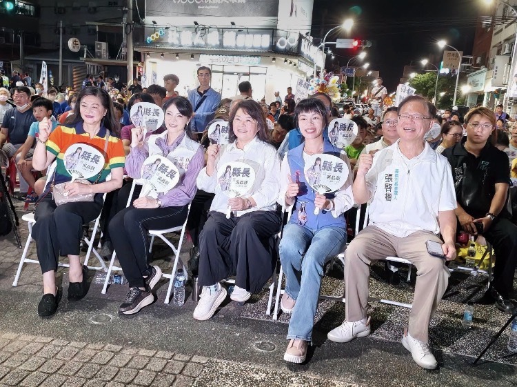 地方人士表示，王美惠近日大動作頻頻，顯示張啓楷選情日漸增溫形成壓力，雙方差距會不會進入黃金交叉？相當值得觀察。(圖／記者翻攝)