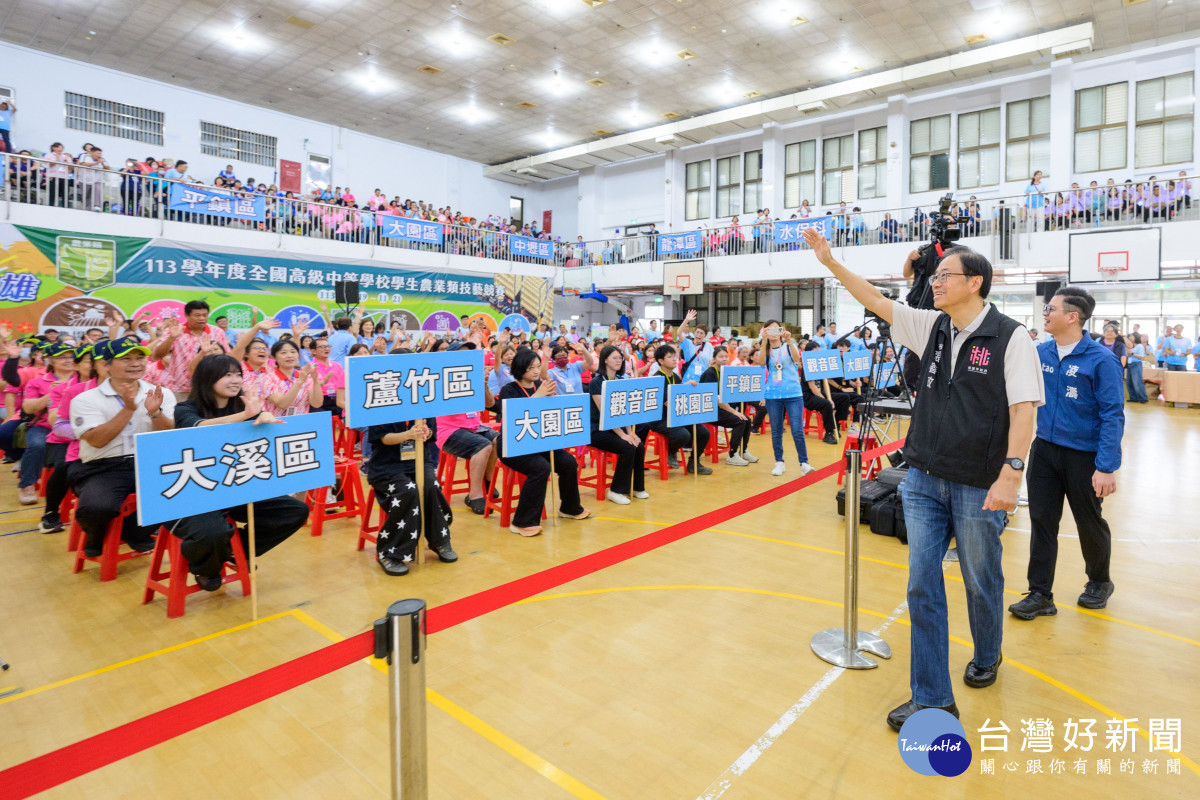 桃市環保志工群英會登場。