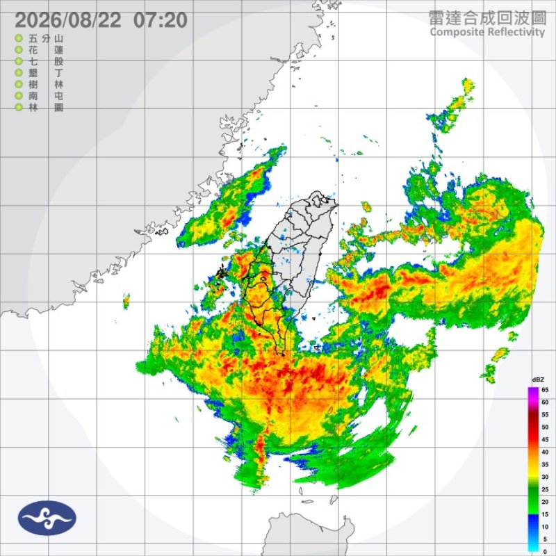 週六南部慎防強陣雨 其他地區留意午後大雷雨