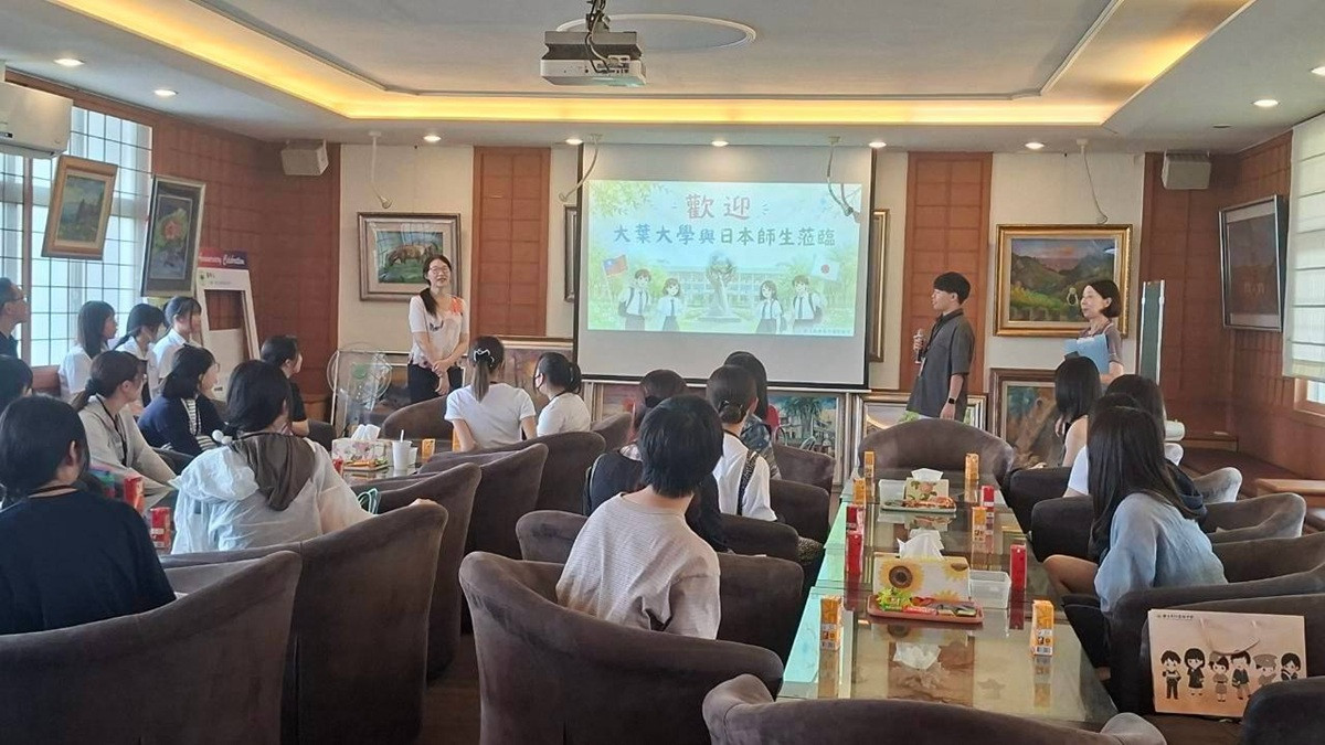 深化台日校園交流    大葉華語團日籍生走訪彰化地區高中