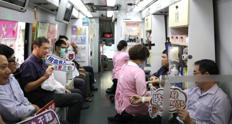 中油大林煉油廠愛心捐血 募集21,750c.c血液