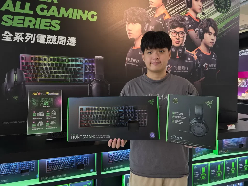 「燦坤3C家電 × 五星級RAZER交心日」自8月27日至31日一連五天祭出多款燦坤獨家優惠商品