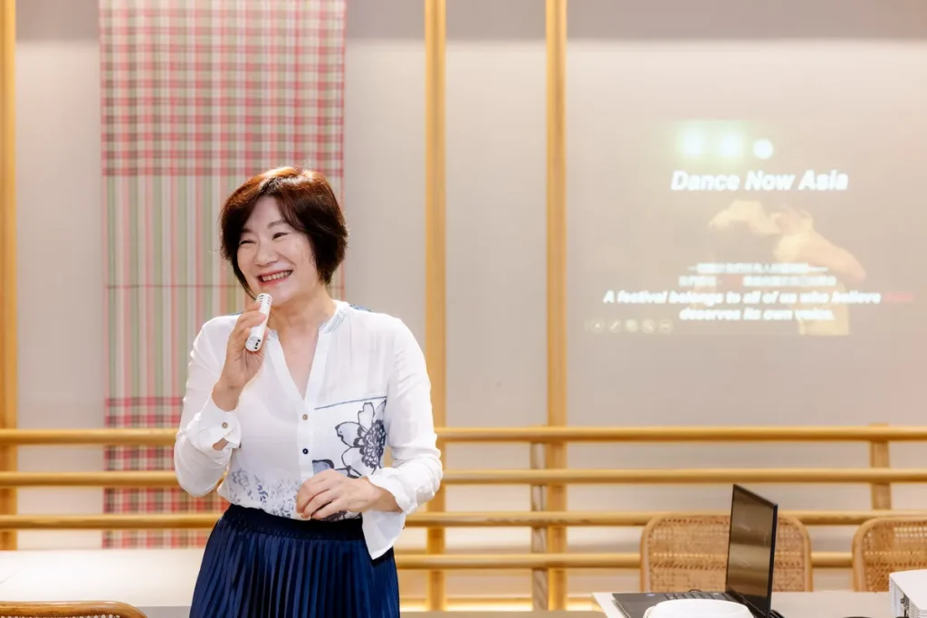2026 Dance Now Asia 策演人何曉玫;照片提供:臺北市中山堂管理所、何曉玫MeimageDance;攝影:周嘉慧