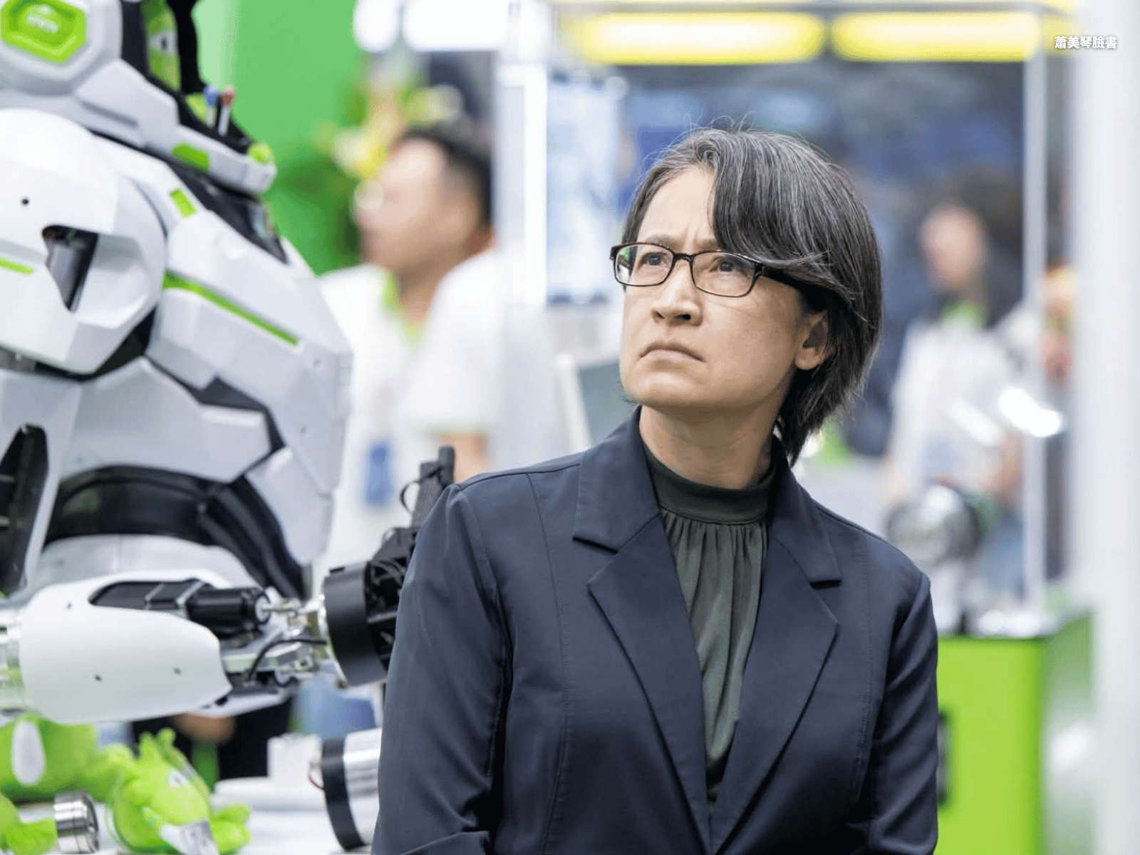 副總統蕭美琴參訪台灣機器人與智慧自動化展覽。(蕭美琴臉書)