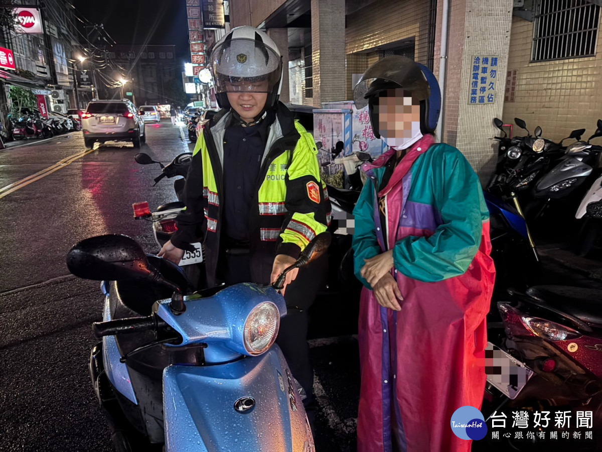 警方隨即擴大搜尋範圍順利尋獲機車，化解一場虛驚。