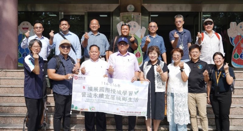 沙巴旅遊局主席率團訪南華大學 深化臺馬慢城、慢食與人才交流