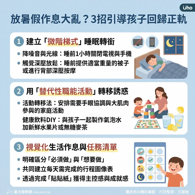3招引導孩子回歸正軌