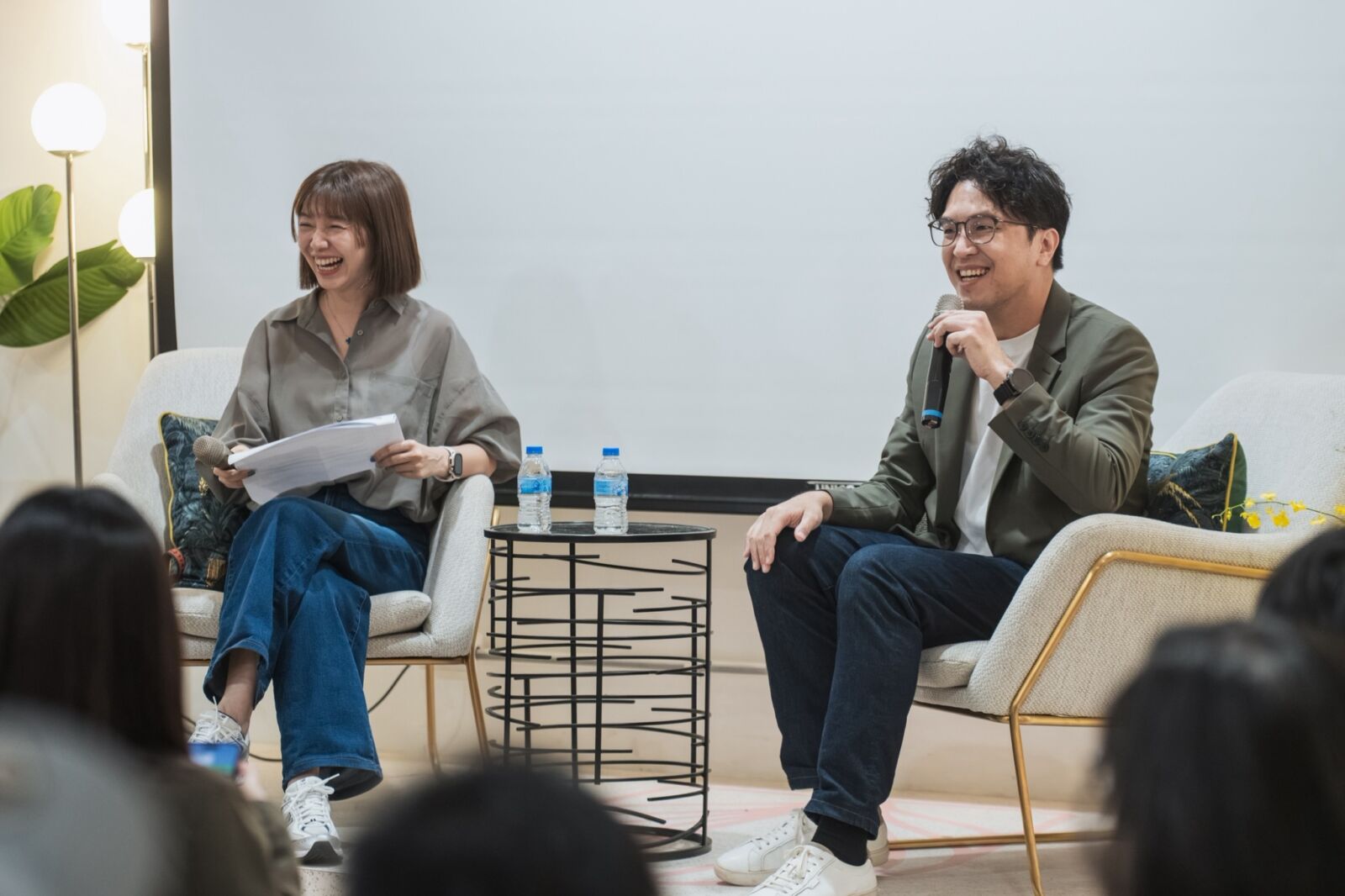 沈伯洋與30世代市民座談　坦言參選第一關是「先說服女兒」 203