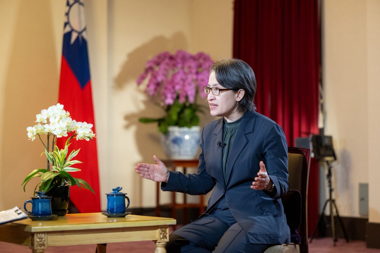蕭美琴專訪談無人機政策預算　台灣有能力快速追上國際腳步 199