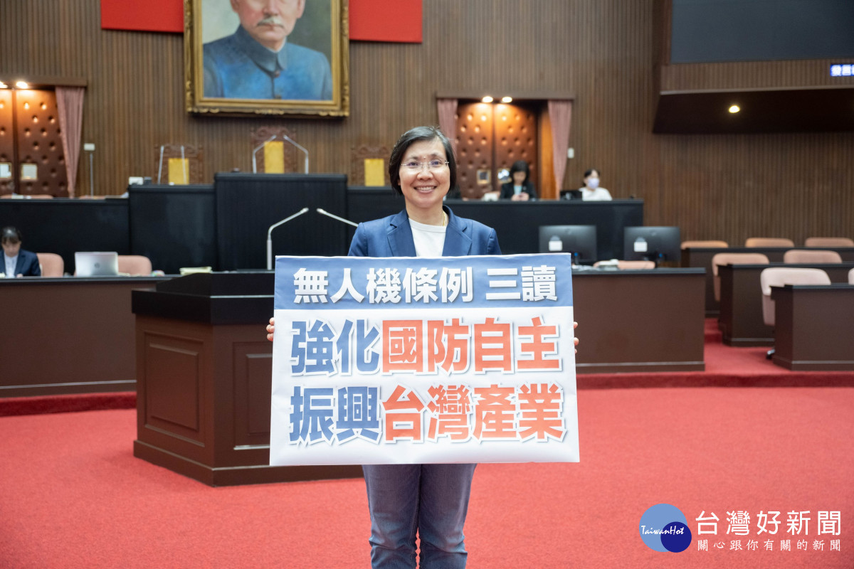 徐欣瑩表示，下一代無人載具，要讓世界再次看見新竹。