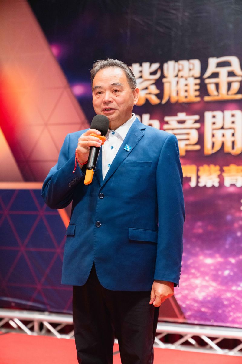 圖／金門紫青國際商會創會會長潘欽章熱心地方事務，為公共事務付出不遺餘力。(金門紫青國際商會提供)