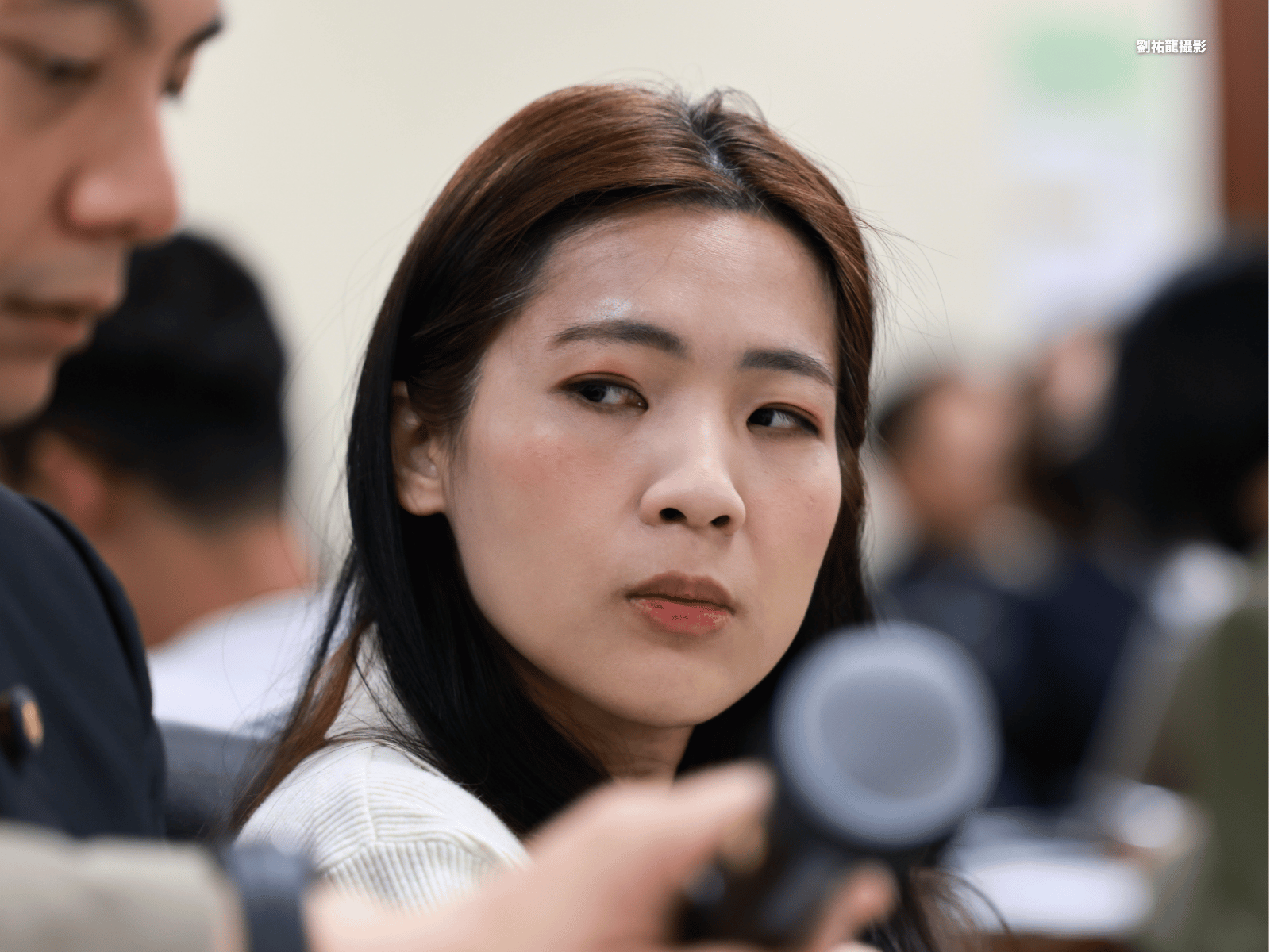 國民黨立委徐巧芯。(攝影:劉祐龍)