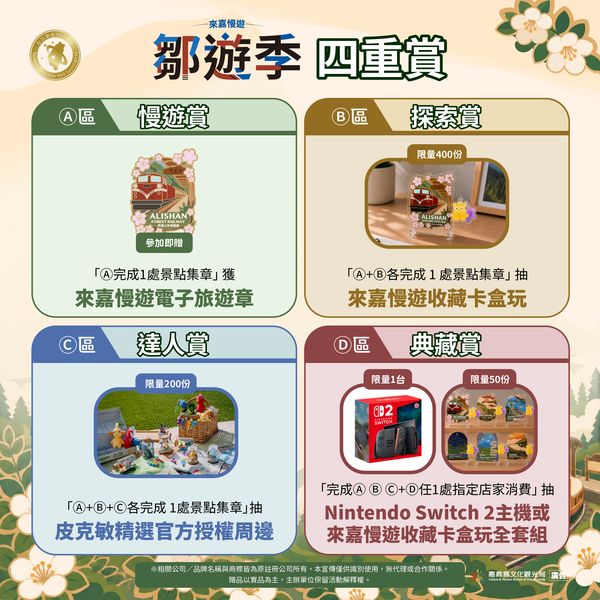 「嘉義縣鄒遊季」9/1登場 走訪部落秘境抽好禮
