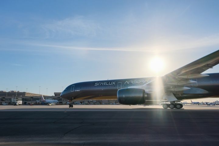星宇航空以 A350-1000 客機執飛「台北-鳳凰城」航線,進一步提升直飛載客量能。 圖:鳳凰城天港國際機場/來源