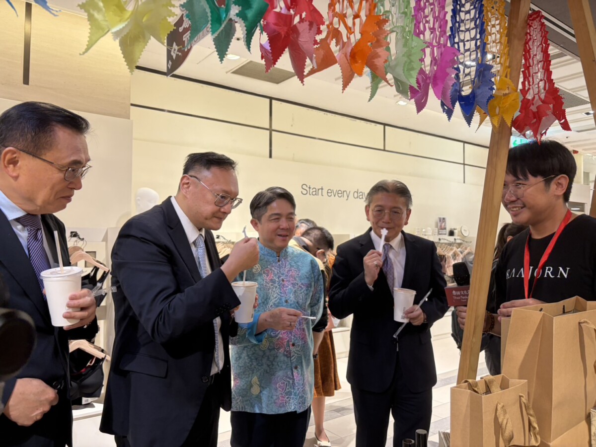 ▲泰國文化節首度移師台中，30攤美食文創泰國風情體驗。(圖/記者顏淑娟翻攝)