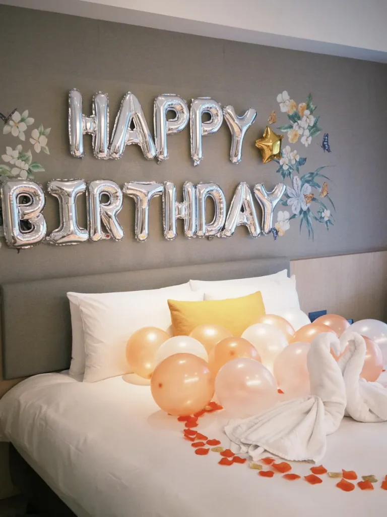 針對想利用生日安排一趟小旅行的旅客,酒店也有「HAPPY BIRTHDAY 快樂住一晚」住房專案。(圖 將捷金鬱金香酒店 提供)
