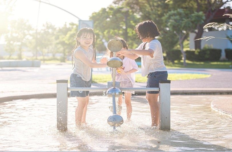 開學前再瘋一次！　臺北迪化休閒運動公園親子戲水大放電