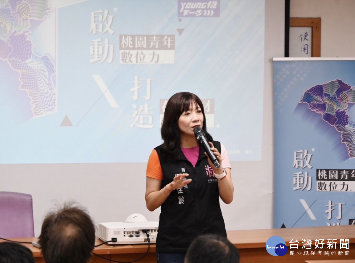 侯佳齡局長致詞勉勵青年持續精進AI及數位技能，以專業實力接軌產業需求。