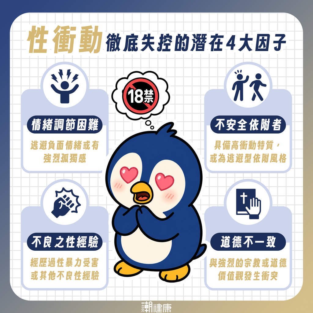 為何性衝動會徹底失控?「逃避型依附者」竟是高風險群