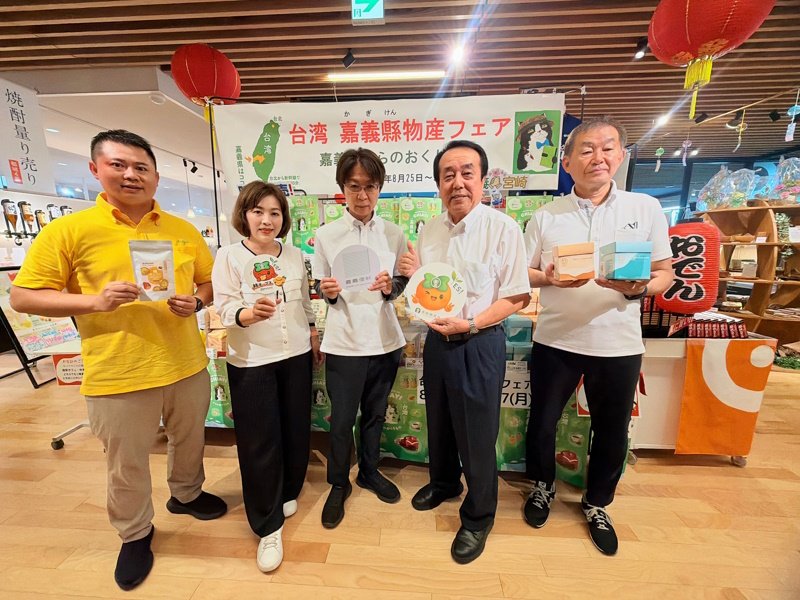 宮崎交流促成農產合作新進展 嘉縣番路牛心柿吸引日本市場目光