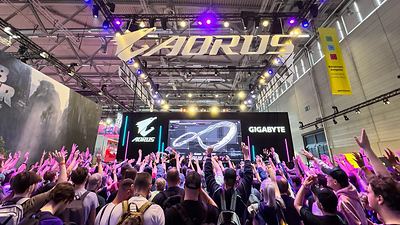 技嘉 AORUS INFINITY 亮相 Gamescom 2026 沉浸式電競體驗獲玩家熱烈迴響 技嘉 AORUS INFINITY 亮相 Gamescom 2026 沉浸式電競體驗獲玩家熱烈迴響