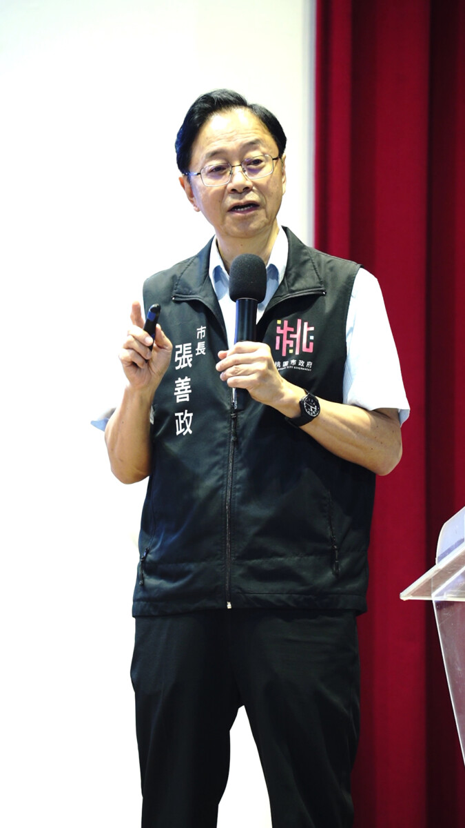 ▲張善政強調，笨港工程絕對要避免相同錯誤，務必掌握在地真實海況資料，再敲定施作模式。圖：記者李春台/攝