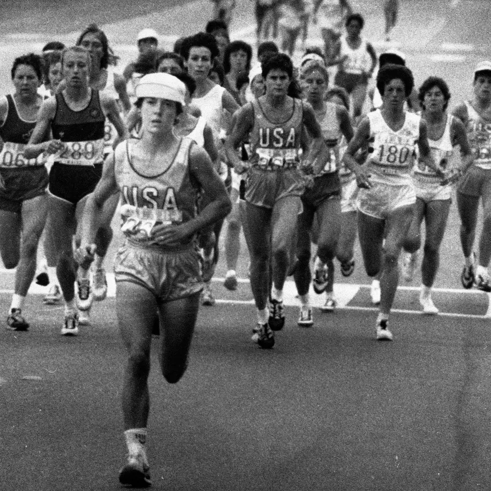 1984 年洛杉磯奧運首次舉辦女子馬拉松