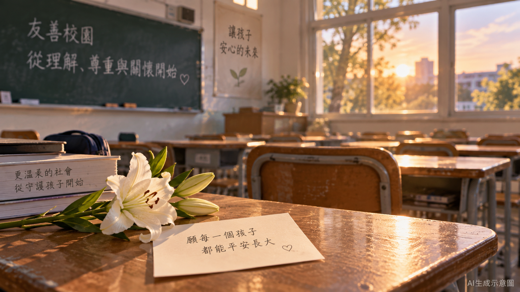 楊承勳18歲冥誕，家屬舉辦紀念音樂會並成立獎助學金，盼將悲痛化為守護校園的力量。（示意圖／AI生成）