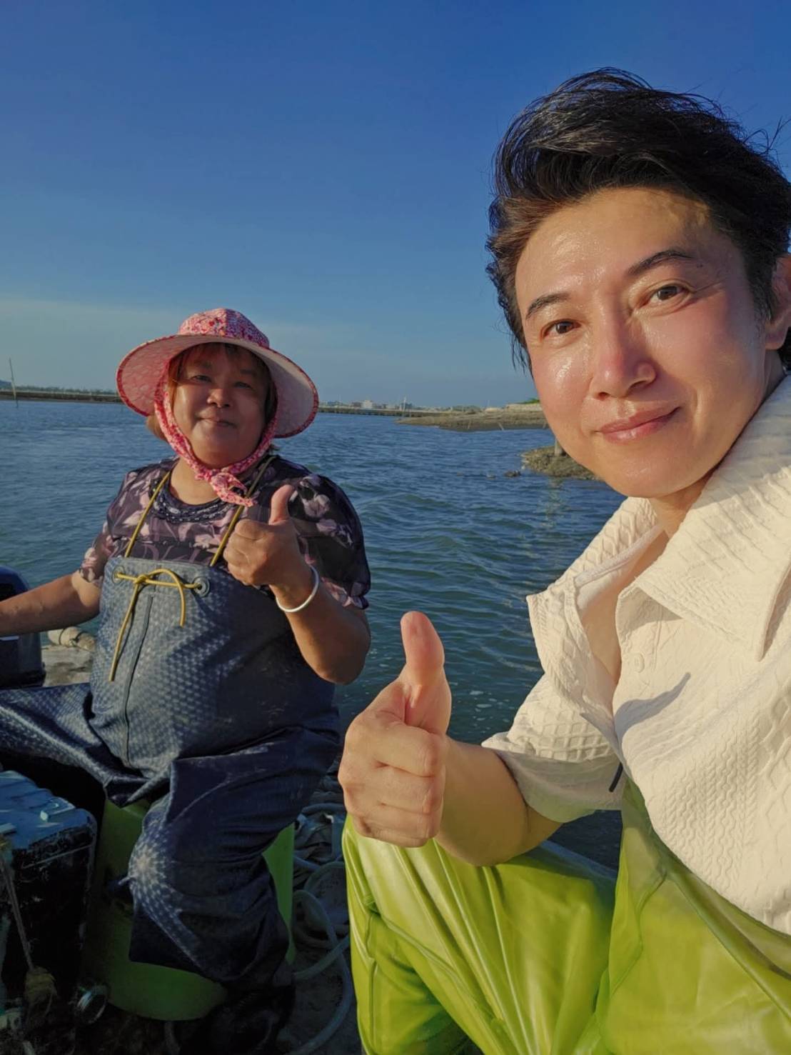 陳鴻主持《阿媽的灶跤》,首播創公視台語台最高收視。(圖/陳鴻提供)