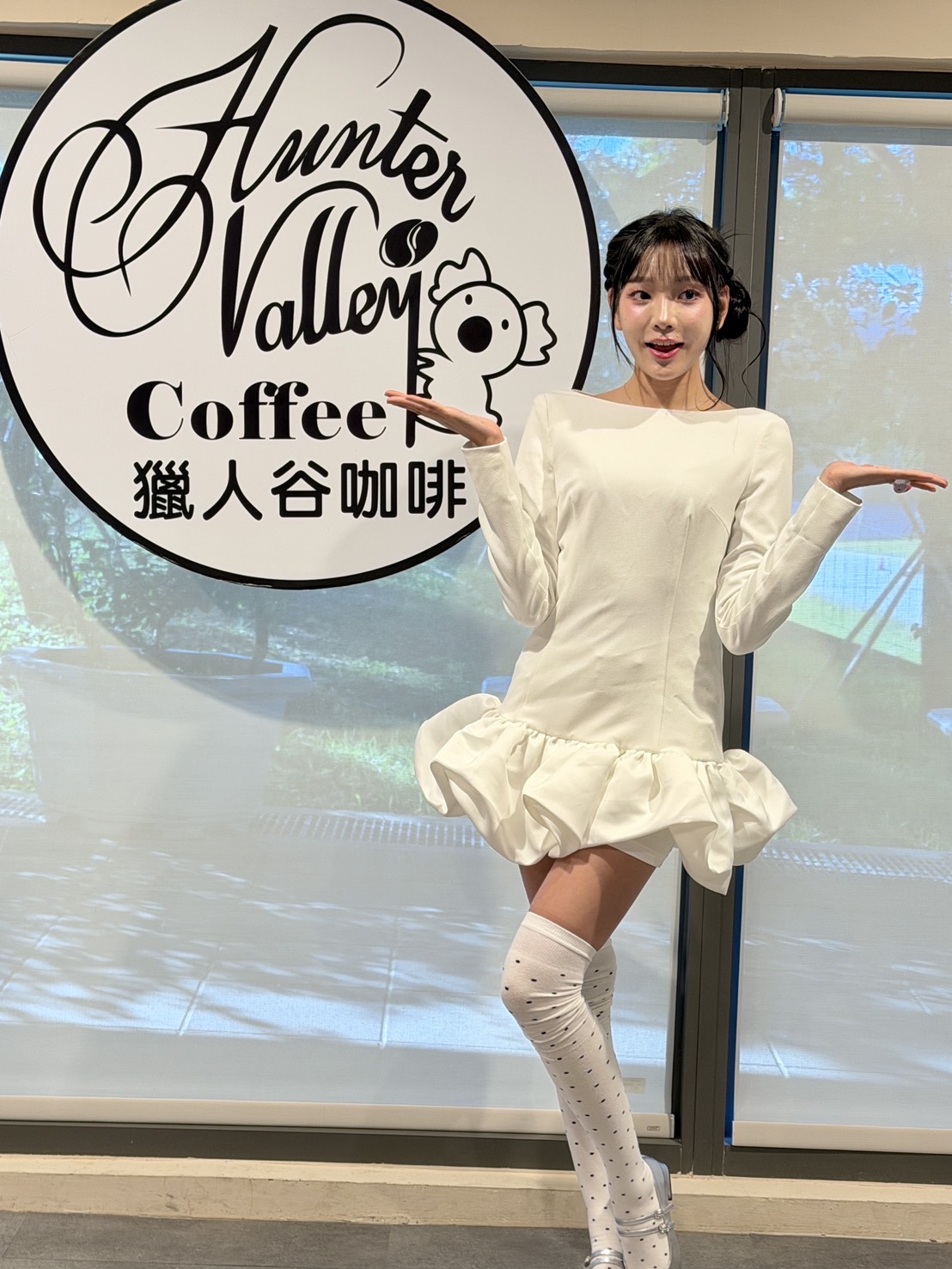 「宇宙啦啦隊」第一名的女神海莉展現了其作為啦啦隊員的紮實功底，連番秀出K-POP舞蹈嗨翻全場。(影像由獵人谷國際行銷提供)。