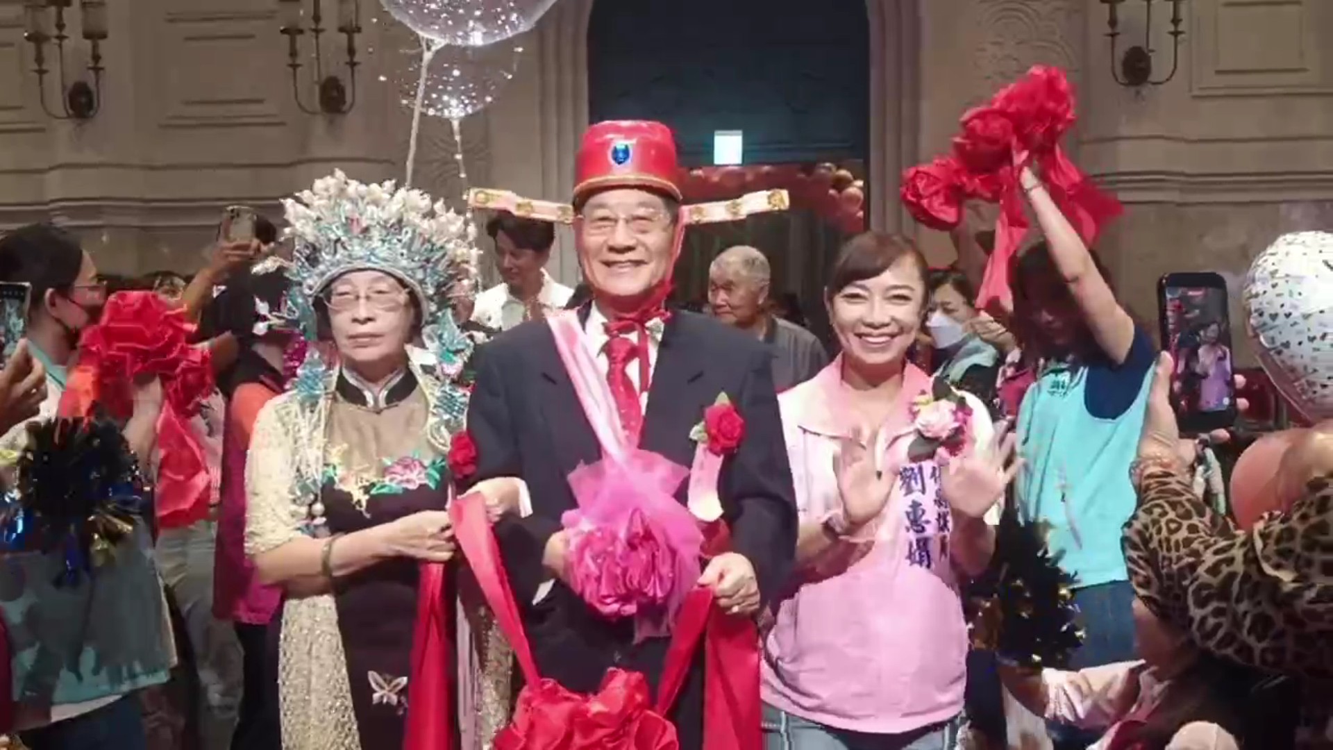 SQ09203 3員林金鑽白金婚表揚