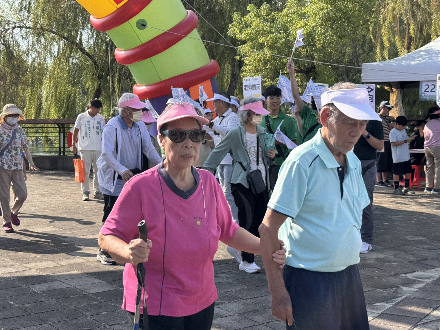 ▲呼籲社會關注失智症及照顧者需求，從運動與日常生活一起守護健康。(圖/記者顏淑娟翻攝)