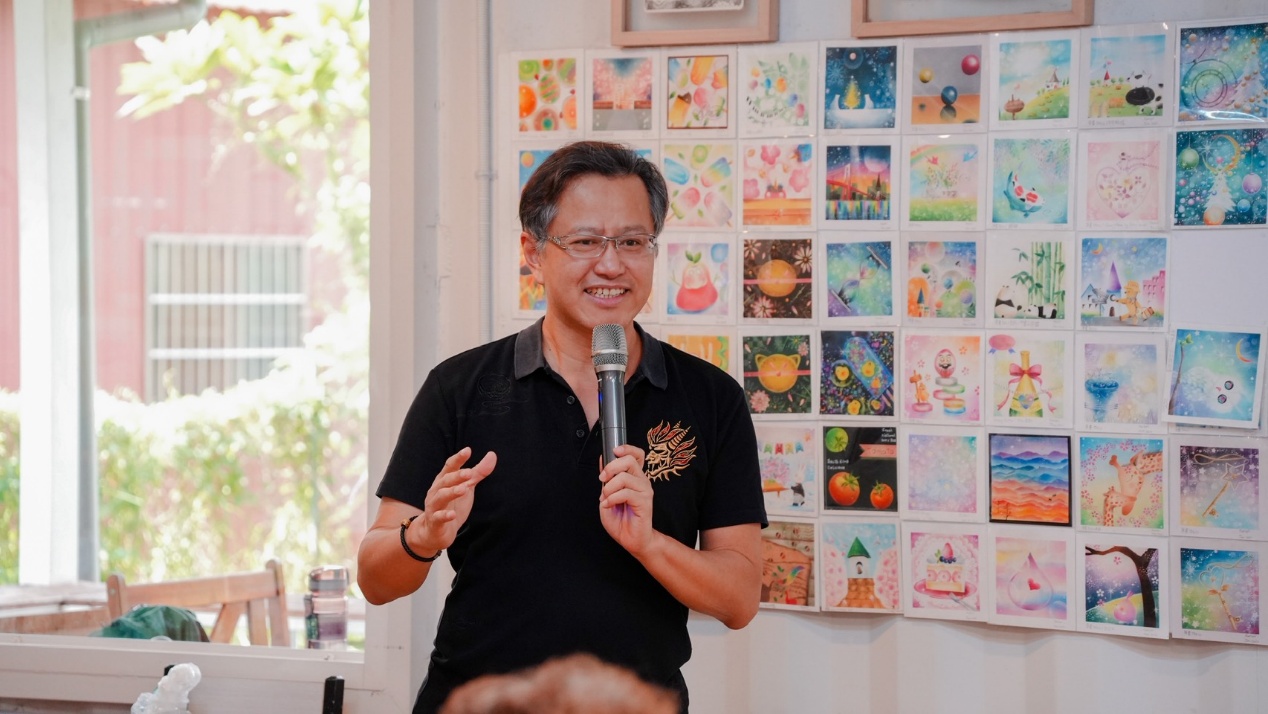 協助執行世界咖啡館的屏東大學葉晉嘉教授(圖/葉晉嘉提供)