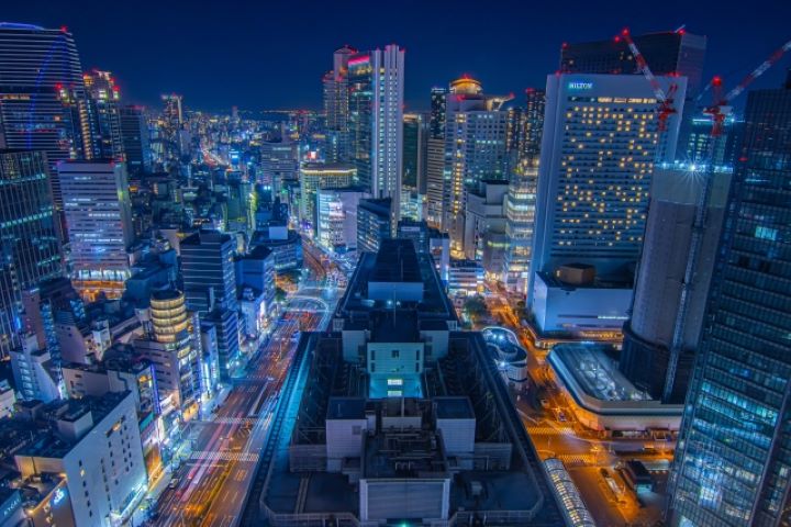 通通無料!大阪梅田隱藏版夢幻夜景報你知