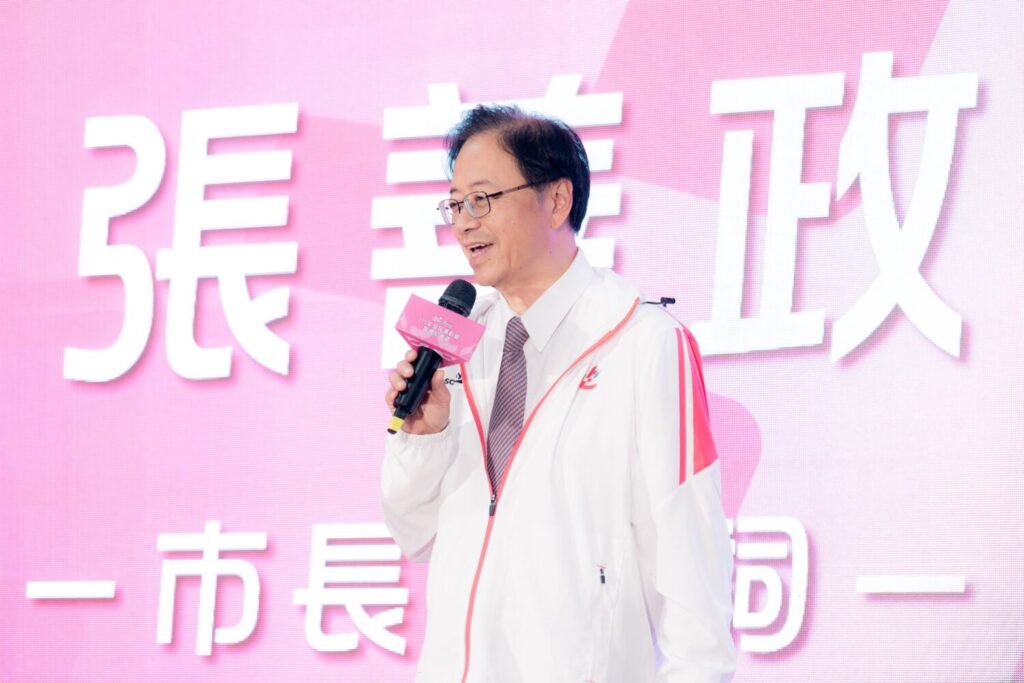 桃園市長張善政。（圖／桃園市政府體育局提供)