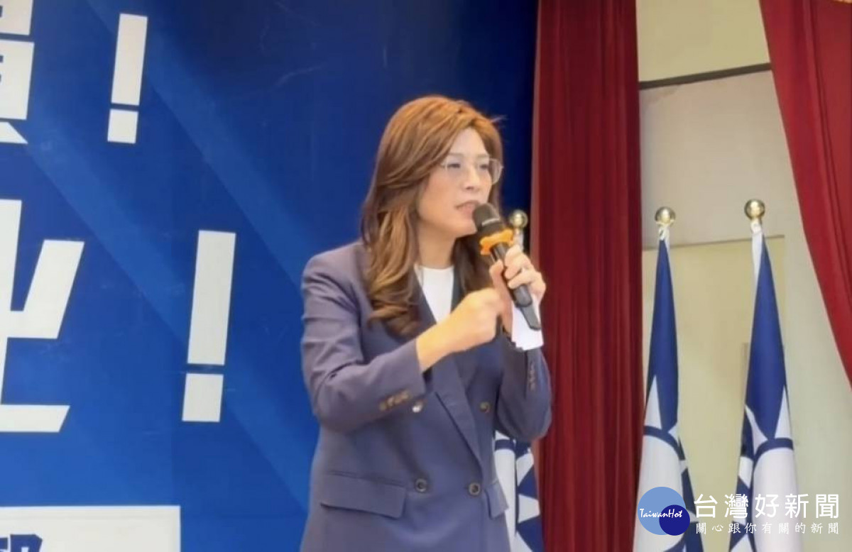 鄭麗文親任魏平政競總主委，國民黨傾全力挺彰化。圖／記者鄧富珍攝