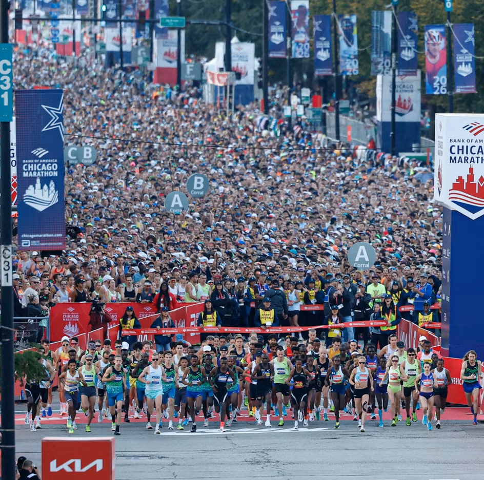 2026 芝加哥馬拉松｜Amos Kipruto 首度封王、Hawi Feysa 連霸 ，同時皆破個人最佳